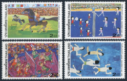 Thailand 1847-1850,MNH. Children's Day 1999.Paintings From Competition Sports. - Thaïlande