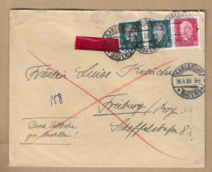 Los Vom 14.05  Eilbrief-Briefumschlag Aus Karlsruhe 1930 - Covers & Documents