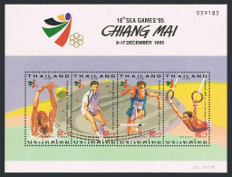 Thailand B78e-B79e,MNH. Asian Games,1994.Tennis,Polo,Hurdles,Gymnastics,Fencing, - Tailandia