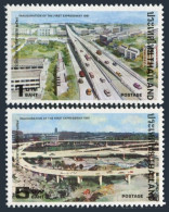 Thailand 960-961,MNH.Michel 987-988. Dindaeng-Tarua Expressway,Highway 1981. - Thaïlande