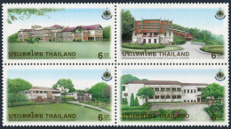 Thailand 1871-1874a Block,MNH. Royal Palaces 1999. - Thaïlande