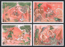 Thailand 1645-1648,1648a,MNH.Mi 1681-Bl.71. Maghapuja Day 1996.Jataka Stories. - Thaïlande