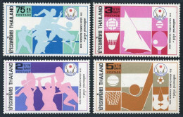 Thailand 870-873,MNH. Asian Games Bangkok-1978.Boxing,Soccer,Pole Vault;Javelin, - Thaïlande