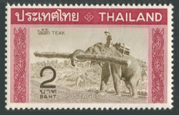 Thailand 497,MNH.Michel 513. Elephant Carrying Teak-wood,1968. - Tailandia