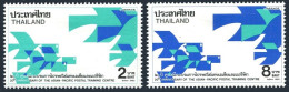 Thailand 1351-1352, MNH. Mi 1368-1369. Asian-Pacific Postal Training Center,1990 - Tailandia