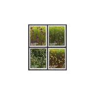 Thailand 1584-1587,1587a Sheet,MNH.Michel 1612-1615,Bl.61. New Year 1995:Herbs. - Thailand