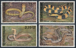 Thailand 977-980,MNH.Michel 989-992. King Cobra,Krait,Thai Cobra,Viper.1981. - Tailandia