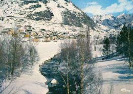 CPM-66- PORTÉ-PUYMORENS -  SAILLAGOUSE -Le Village En Hiver - Le Pic Du Carlit **2 Scans - Altri & Non Classificati