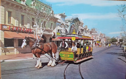 USA Disneyland Horse Drawn Street - Sonstige & Ohne Zuordnung