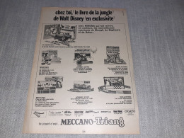 Publicité Jouets Et Jeux Meccano-triang - Advertising