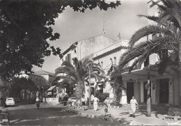 CPSM Place De La Mairie - Le Lavandou