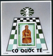 Viet Nam 2501, MNH. Michel 2576 Bl.105. Chess 1994. King. - Vietnam