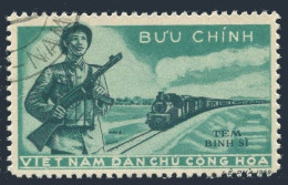 Viet Nam M4,CTO.Michel PF 4. Military 1959.Soldier,Train. - Viêt-Nam
