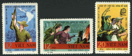 Viet Nam 527-529,Mint No Gum.Mi 556-558. Foreign Solidarity With Viet Nam,1968. - Viêt-Nam