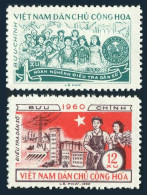 Viet Nam 116-117,lightly Hinged.Michel 120-121. Census 1960. - Vietnam