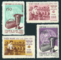 Viet Nam 72-75, Lightly Hinged. Mi 75-76,81-82. Arts And Craft Fair, Hanoi, 1958 - Viêt-Nam