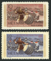 Viet Nam 381-382,MNH.Michel 397-398. Nghe An,Ha Tinh Uprising.1965. - Vietnam