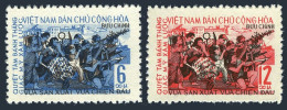 Viet Nam 366-367,MNH.Michel 385-386. August Revolution,20th Ann.1965. - Vietnam