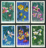 Viet Nam 406-411.MNH.Michel 425-430. Orchids 1966. - Viêt-Nam