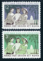Viet Nam 162-163,MNH.Michel 170-171. Hanoi,Hue And Saigon,1961. - Vietnam