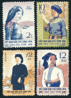 Viet Nam 112-115,MNH.Michel 116-119. Ethnic Costumes,1960. - Vietnam