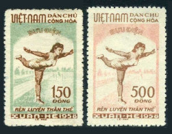 Viet Nam 67-68,MNH.Michel 70-71. Physical Education,1958. - Viêt-Nam