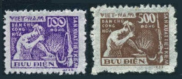 Viet Nam 4-5, MNH. Michel 7-8. Blacksmith, 1953-1955. - Vietnam