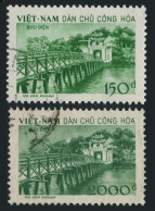 Viet Nam 86-87,CTO.Michel 88-90. Ngoc Son Temple Of Jade.Bridge.1958. - Vietnam