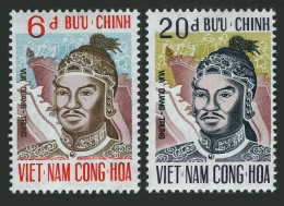 Viet Nam South 411-412, MNH. Michel 491A-492A. King Quang Trung, 1972. - Viêt-Nam