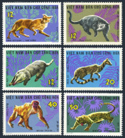 Viet Nam 455-460, MNH. Mi 475-480. Wild Animals 1967. Cuon Rutilans, Binturong, - Viêt-Nam