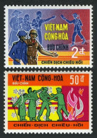 Viet Nam South 347-348, MNH. Michel 424-425. Pacification Campaign 1969. - Vietnam
