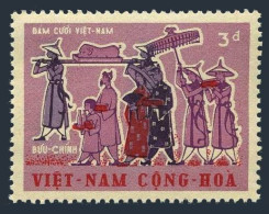 Viet Nam South 315, MNH. Michel 392. Wedding Procession, 1967. - Vietnam