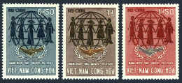 Viet Nam South 258-260,MNH.Michel 335-337. ICY-1965.Women Various Races. - Viêt-Nam