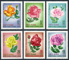Viet Nam 495-500, MNH. Michel 526-531. Roses 1968. - Vietnam