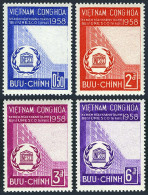 Viet Nam South 92-95, MNH. Mi 164-167. New UNESCO Headquarters In Paris, 1958. - Viêt-Nam