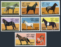 Viet Nam 2023-2029,MNH.Michel 2094-2100. Horses,1989.Tennessee Walking,Tersky, - Viêt-Nam