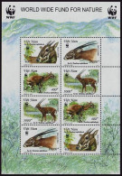 Viet Nam 2966-2969a Sheet, MNH. WWF 2000: Pseudoryx Nghetinhensis. - Vietnam