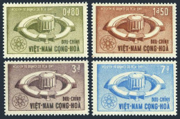 Viet Nam South 231-234, MNH. Mi 308-311. Atomic Energy, 1964. Atomic Reactor. - Vietnam