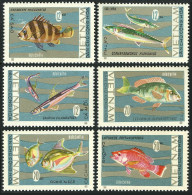 Viet Nam 463-468,MNH.Michel 485-490. Fish 1967. - Viêt-Nam