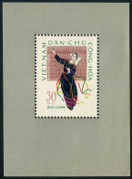 Viet Nam 199, MNH. Michel 205 Bl.6. Folk Dances 1962. Rong Chieng. - Vietnam