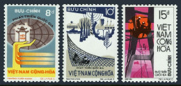 Viet Nam South 457-459, MNH. Michel 535-537. National Development 1973. Fish. - Viêt-Nam