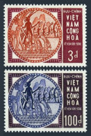 Viet Nam South 251-252, MNH. 1965. Mythological Founders Hung Vuong And AU Co. - Vietnam