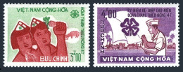 Viet Nam South 270-271, MNH. Mi 347-348. Congress Of Young Farmers, 1965. Pig, - Viêt-Nam