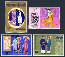 Viet Nam South 370-373, MNH. Michel 448-451. Traditional Costumes, 1970. - Viêt-Nam