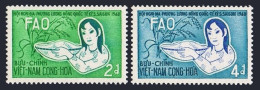 Viet Nam South 144-145, MNH. Michel 221-222. FAO Conference, 1960. Rice Plant. - Vietnam