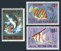 Viet Nam South 402-404, MNH. Michel 480-482. Fish 1971. - Vietnam
