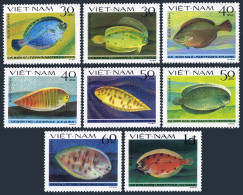 Viet Nam 1235-1242,MNH.Michel 1272-1279. Fish 1982. - Viêt-Nam