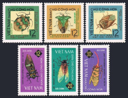 Viet Nam 360-365,MNH.Michel 379-384. Insects 1965. - Vietnam