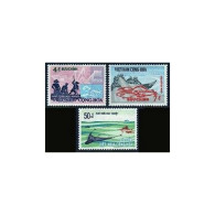 Viet Nam South 408-410, MNH. Michel 486-488. Fishing Industry, 1972. - Viêt-Nam