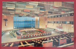 Uncirculated Postcard - USA - NY, NEW YORK CITY - UNITED NATIONS, TRUSTEESHIP COUNCIL CHAMBER - Places